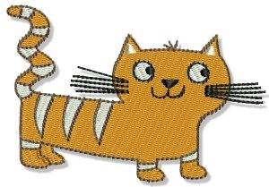 Picture of Playtime Kitten Machine Embroidery Design