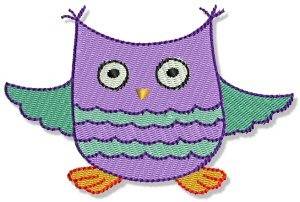 Picture of Playtime Owl Machine Embroidery Design
