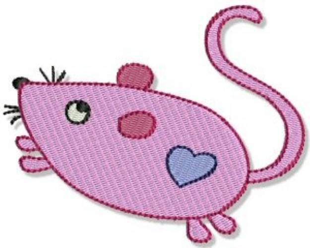 Picture of Playtime Mouse Machine Embroidery Design