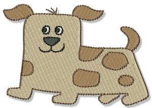 Picture of Playtime Dog Machine Embroidery Design