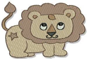 Picture of Playtime Lion Machine Embroidery Design