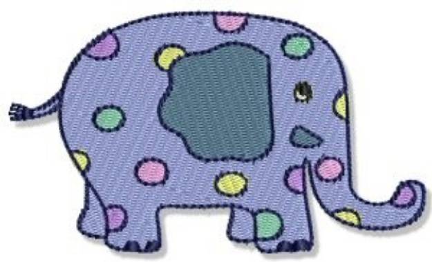 Picture of Playtime Elephant Machine Embroidery Design