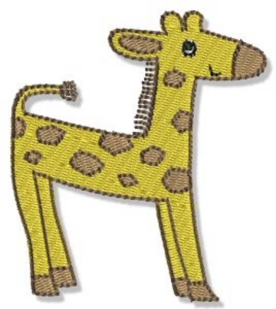 Picture of Playtime Giraffe Machine Embroidery Design