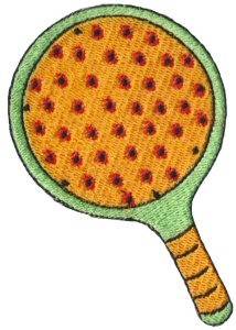 Picture of Ping Pong Paddle Machine Embroidery Design