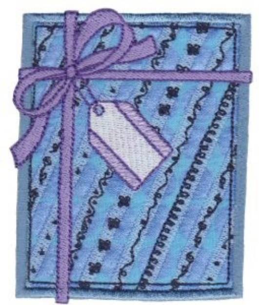 Picture of Applique Gift Machine Embroidery Design