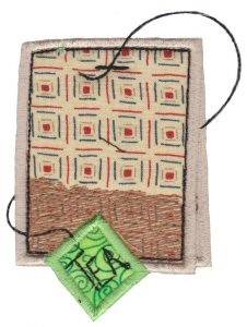 Picture of Applique Tea Bag Machine Embroidery Design