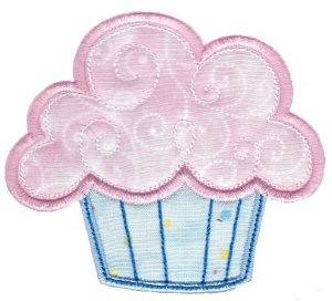Picture of Applique Muffin Machine Embroidery Design