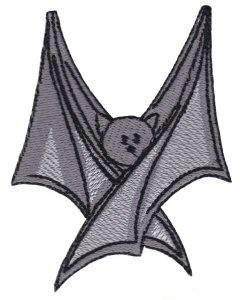 Picture of Halloween Vampire Bat Machine Embroidery Design