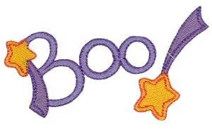 Picture of Boo Stars Machine Embroidery Design