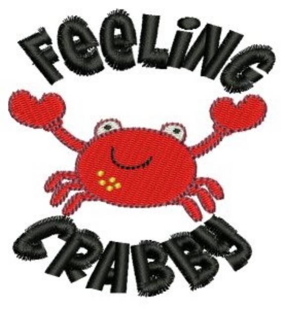 Picture of Feeling Crabby Machine Embroidery Design