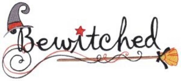 Picture of Bewitched Machine Embroidery Design