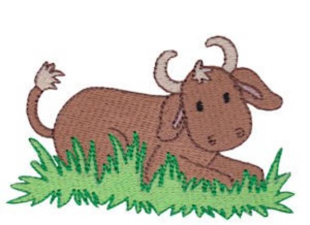 Picture of Nativity Bull Machine Embroidery Design