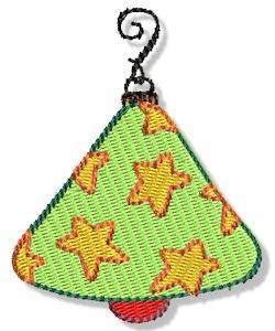 Picture of Christmas Bell Machine Embroidery Design