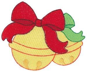 Picture of Jolly Christmas Jingle Bells Machine Embroidery Design