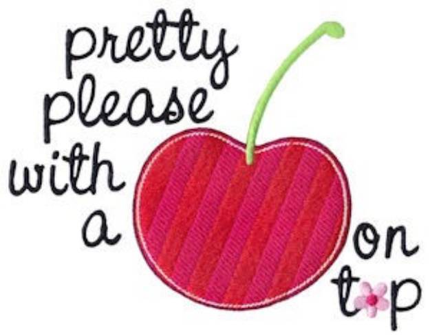 Picture of A Cherry On Top Machine Embroidery Design