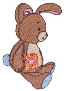 Picture of Patches The Bunny Machine Embroidery Design