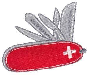Picture of Swiss Army Knife Machine Embroidery Design