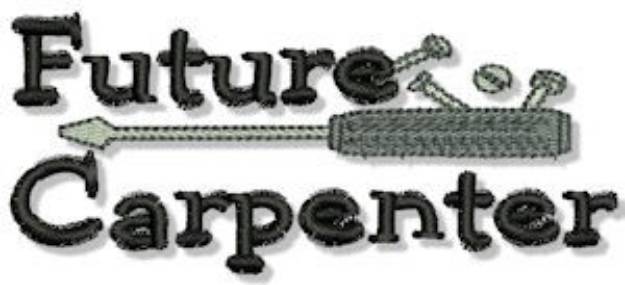 Picture of Future Capenter Machine Embroidery Design