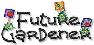 Picture of Future Gardener Machine Embroidery Design