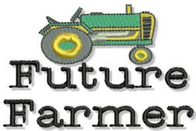Picture of Future Farmer Machine Embroidery Design