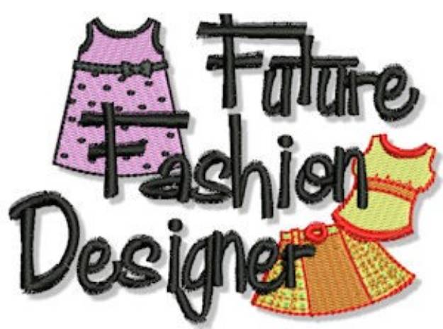 Picture of Future Fashion Designer Machine Embroidery Design