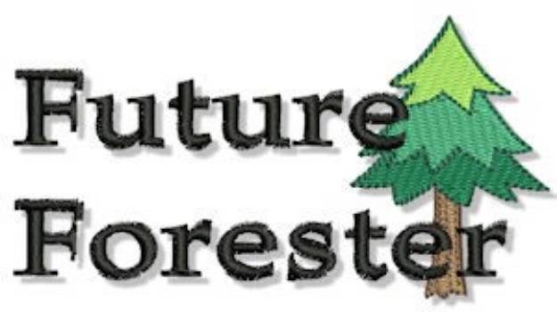 Picture of Future Forester Machine Embroidery Design