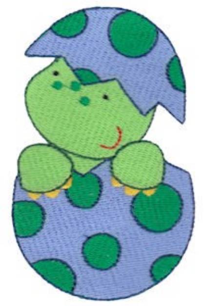 Picture of Dinomite Hatchling Dino Machine Embroidery Design
