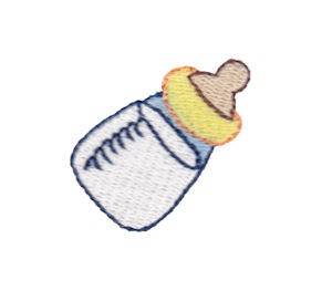 Picture of Mini Baby Bottle Machine Embroidery Design