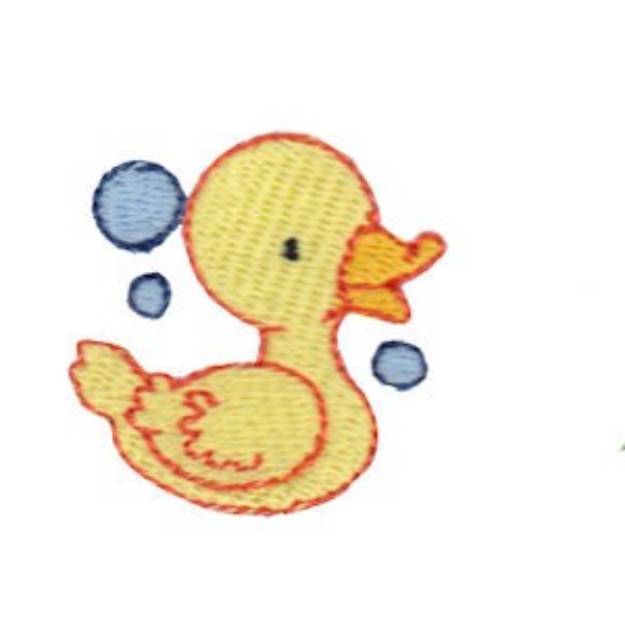 Picture of Mini Baby Duck Machine Embroidery Design