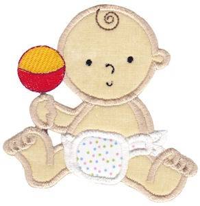 Picture of Applique Baby Machine Embroidery Design