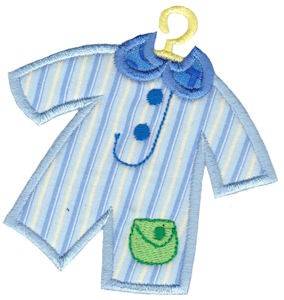 Picture of Baby Outfit Applique Machine Embroidery Design