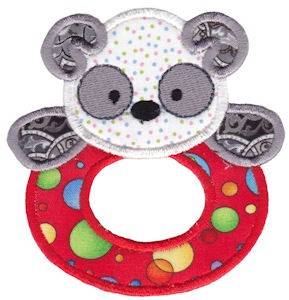 Picture of Baby Teether Applique Machine Embroidery Design