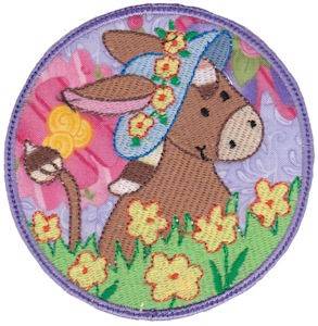 Picture of Easter Animal Applique Machine Embroidery Design