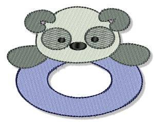 Picture of Panda Ring Machine Embroidery Design