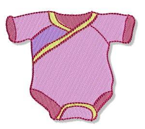 Picture of Baby Onesie Machine Embroidery Design