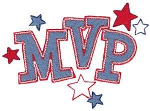 Picture of MVP Star Machine Embroidery Design