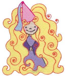 Picture of Rapunzel Machine Embroidery Design