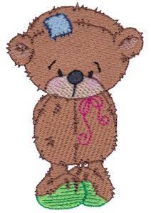 Picture of Ragged Bear Machine Embroidery Design
