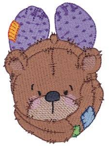 Picture of Patchwork Teddy Machine Embroidery Design