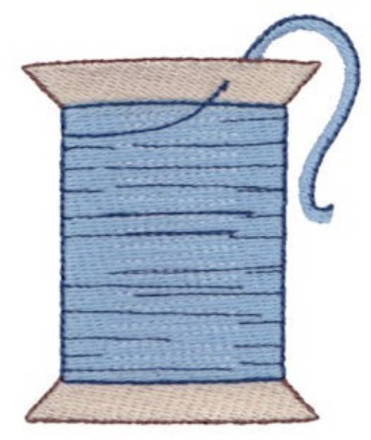 Picture of Thread Spool Machine Embroidery Design
