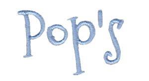 Picture of Pops Machine Embroidery Design