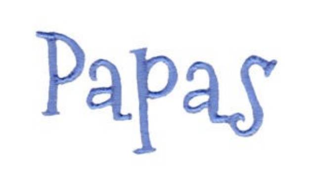 Picture of Papas Machine Embroidery Design