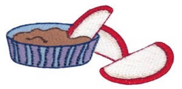 Picture of Apple Snack Machine Embroidery Design