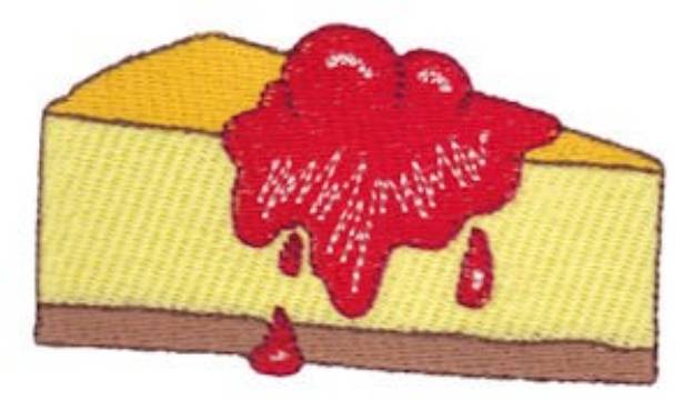 Picture of Cherry Cheesecake Machine Embroidery Design