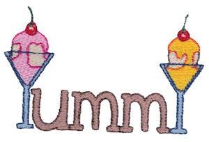 Picture of Sweet Treats Yummy Machine Embroidery Design