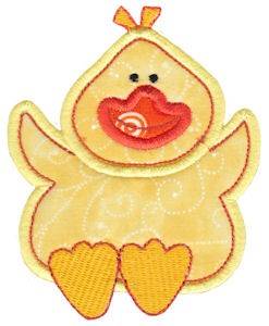 Picture of Little Farm Duckling Machine Embroidery Design