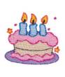 Picture of Birthday Wish Mini Machine Embroidery Design