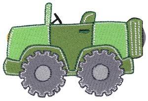 Picture of Lets Go Jeep Machine Embroidery Design