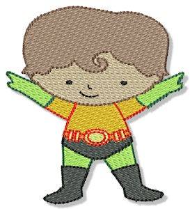 Picture of Superher Machine Embroidery Design