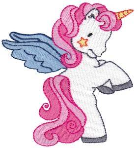 Picture of Unicorn Pegasus Machine Embroidery Design